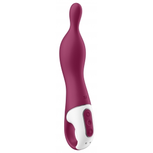 Satisfyer A-mazing 1 Estimulador de ponto G roxo satisfatório