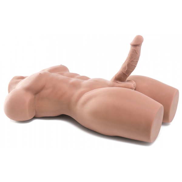 Realistischer Masturbator Körper Darius Penis 20cm