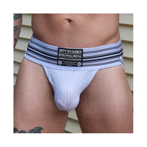 CUMDUMP Jockstrap Blanco