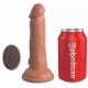 Consolador vibrador 2Density Six - 15,5 x 4cm Latino