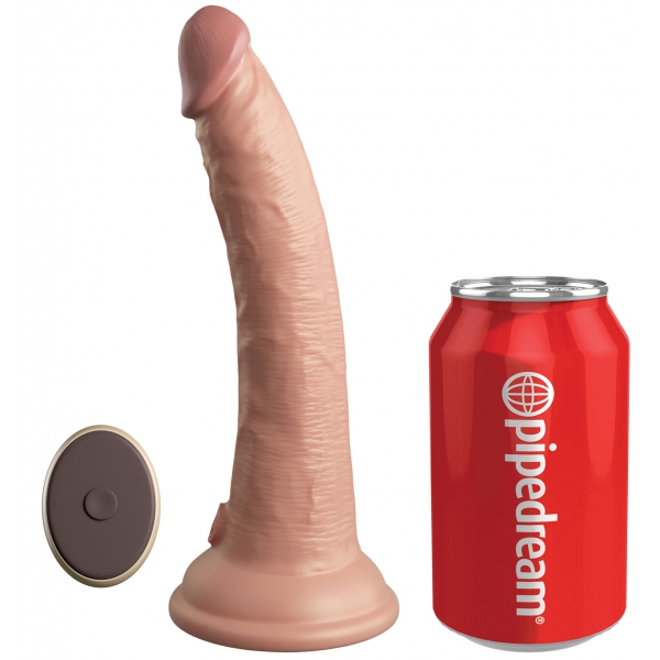 2Density Zeven vibrerende dildo - 18 x 4cm