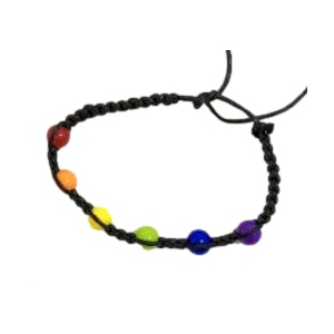 Pride Items Bracelet ROUND Rainbow