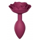 Open Roses Jewel Anal Plug M 8 x 3.3cm Pink