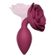 Open Roses Jewel Anal Plug M 8 x 3.3cm Pink