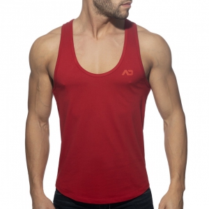 Addicted U-NECK Tank Top Red