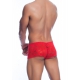 Rose Lace Boy Short Red