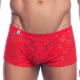 Boxer sexy Dentelle LACE MoB Rouge