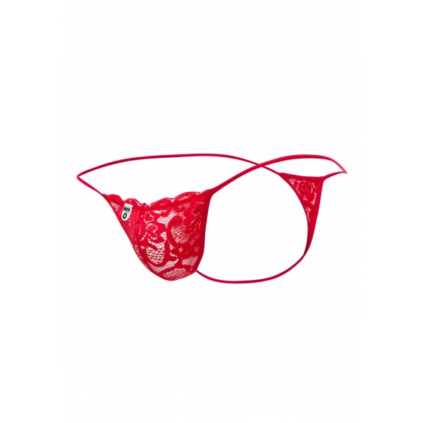 Tanga Lace MoB Rojo