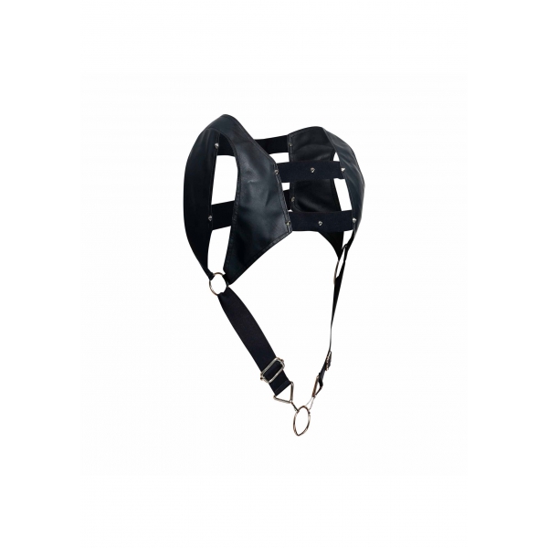 DNGEON Harness and Cockring Black