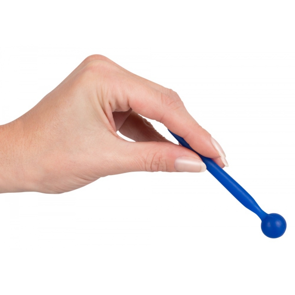 Plug Penis Stop Sperm 8cm - Diametro 4-8mm Blu