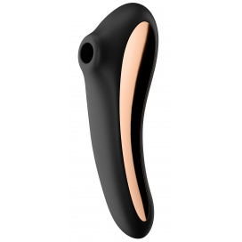 Estimulador de clítoris Dual Kiss Satisfyer Negro