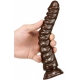 Monster Squel Dildo 20 x 4.5cm Bruin