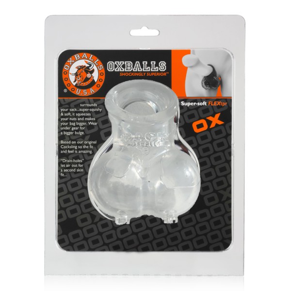 Sacksling-2 Cocksling Ballbag Transparente