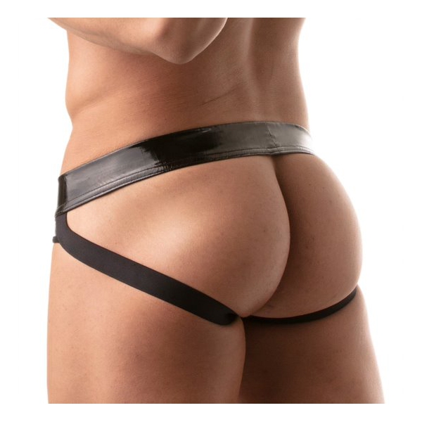 Jockstrap VINYL Zwart