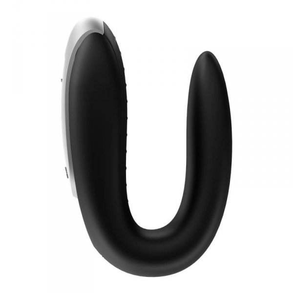 Estimulador Conectado Double Fun Satisfyer Negro