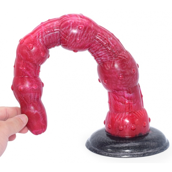 Beef Color Animal Anal Beads 12