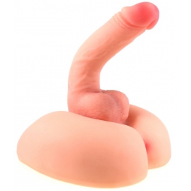 CockAss realístico pénis articulado 16 x 4,3cm