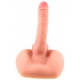 Realistische CockAss jointed penis 16 x 4.3cm