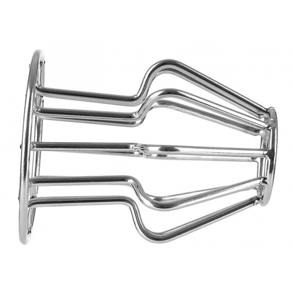 Hollow Flat Head Stainless Steel Anal Plug S