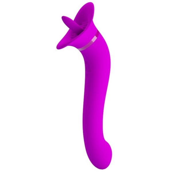 Stimulateur de clitoris FAUST Pretty Love Violet