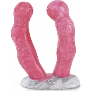 PINKALIEN Double monster dildo Mini Dak 11 x 2.5cm