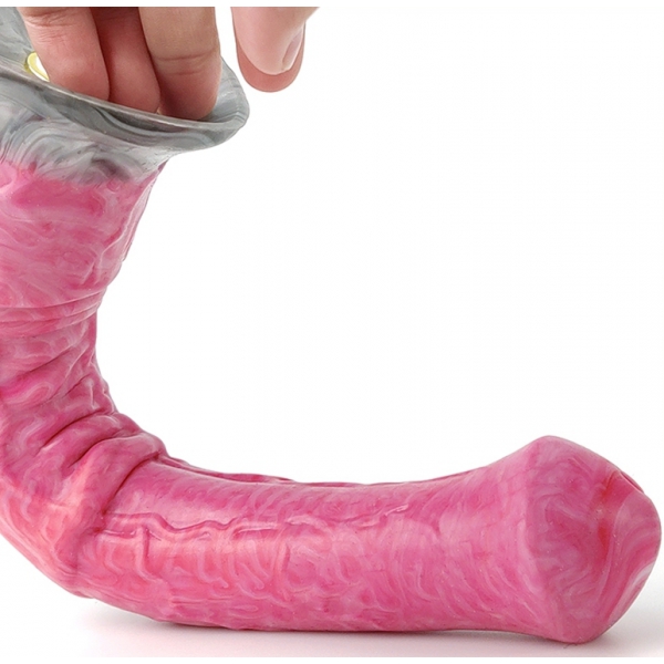 Vibrerend dildo monster Viby Horse 27 x 5cm