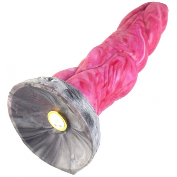 Consolador vibrador monstruo Viby Carty 18 x 5,5cm