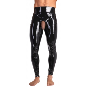 The Latex Collection Latex long johns with penis opening