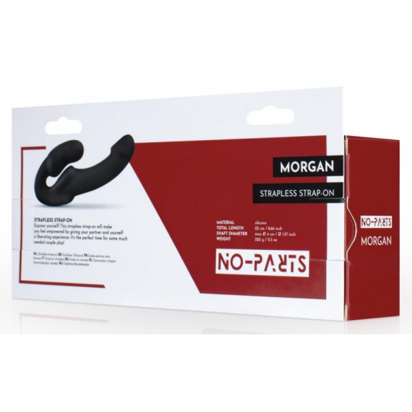 Dildo da cintura senza imbracatura Morgan 12 x 4 cm