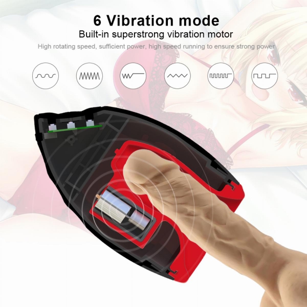 Masturbador Oral Chiven Vibrador 6 Vibraciones