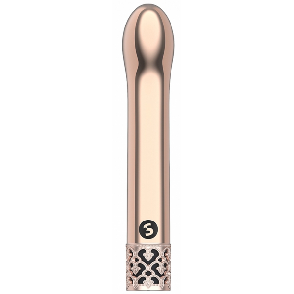 Mini Jóia Vibro Real 12cm Ouro Rosa