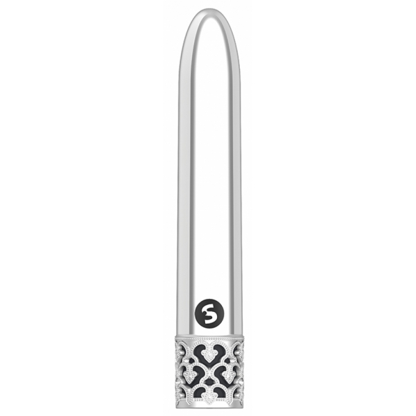 Mini Vibro Shiny 11cm Argento