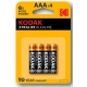 AAA - LR3 x4 batteries