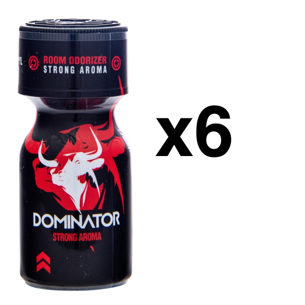  DOMINATOR NEGRO 10ml x6