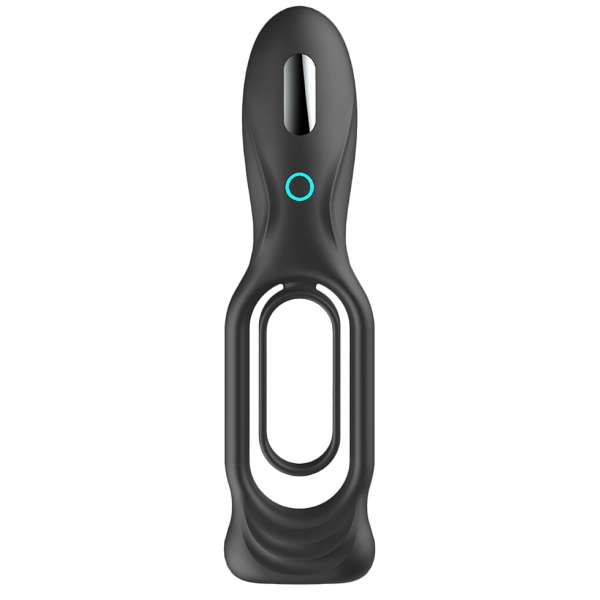N0. 88 - Vibrating Rechargeable Cock Ring - Black