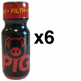  PIG RED 25ml x6