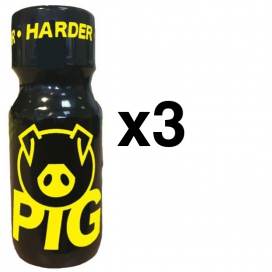 UK Leather Cleaner  PIG YELLOW 25ml x3