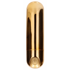 Mini Vibro Bullet Up 7.7 x 2cm Gold