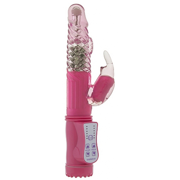 Vibro rabbit rotativo Vibe Coin 23cm Rosa