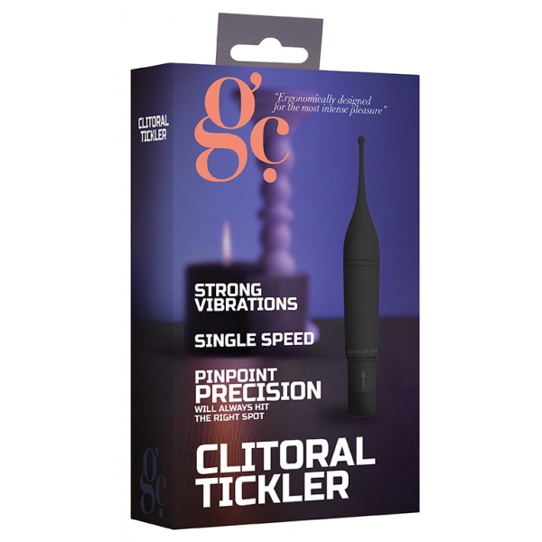 Estimulador de clítoris Tickler Negro