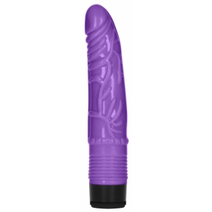 GC Vibrating Dildo Vibe Slight Dildo 16 x 3.8cm Purple