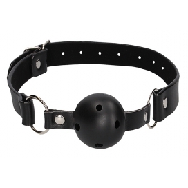 Ouch! Ball gag Strap Black