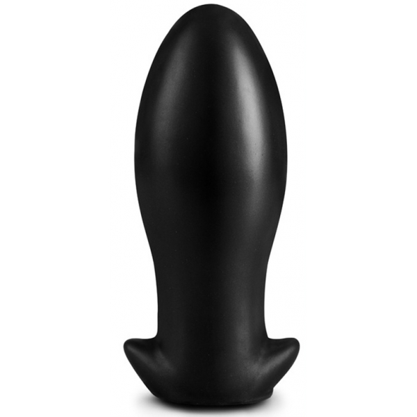 Plug silicone Saurus Egg XXXL 19 x 9.3cm Noir