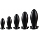 Plug Drakar Egg S 10 x 4,5 cm Nero