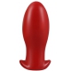 Dragon Egg PVC Butt Plug RED XL