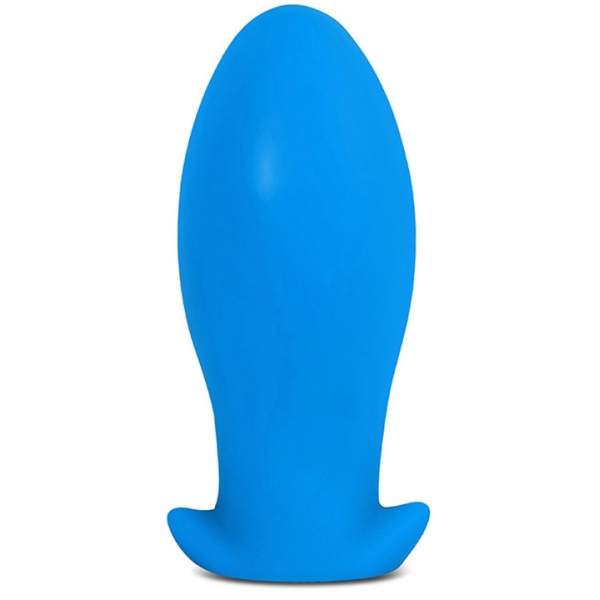 Plug silicone Saurus Egg XXL 18.5 x 8.3cm Bleu