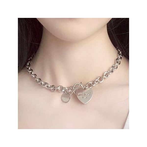 Heart Steel Necklace