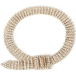 Joy Jewels Widen Crystal Golden Neckholder