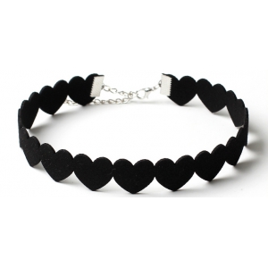 Joy Jewels Black Heart Choker BLACK