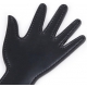 Black Leather Emulational Hand Paddle